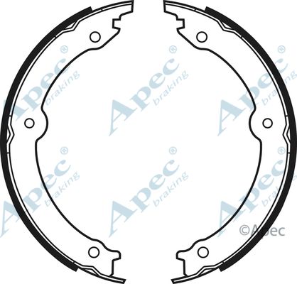 APEC BRAKING Jarrukenkäsarja, seisontajarru SHU754